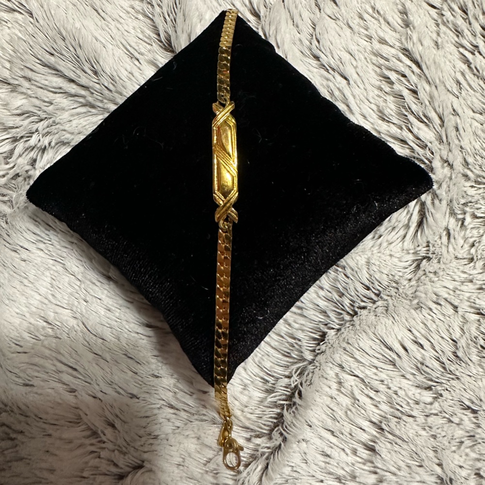 Gold Monet bracelet